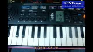 Casio SA-78 - відео 1