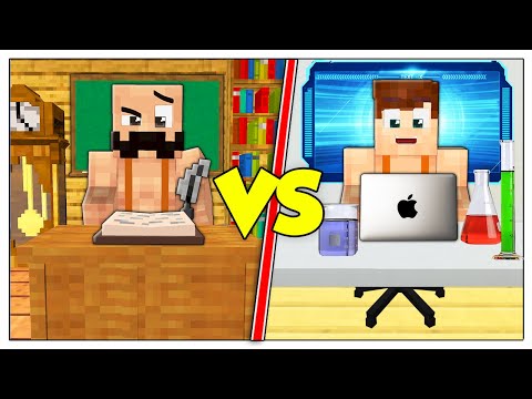 SCUOLA VECCHIA CONTRO SCUOLA NUOVA! - Minecraft ITA