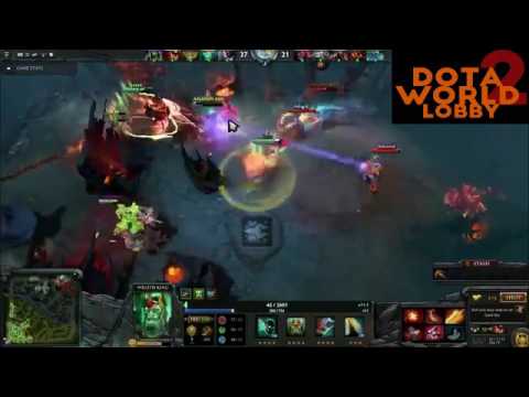 DOTA 2   Neqroman 7000 MMR Wraith King Ranked Match Gameplay Highlights