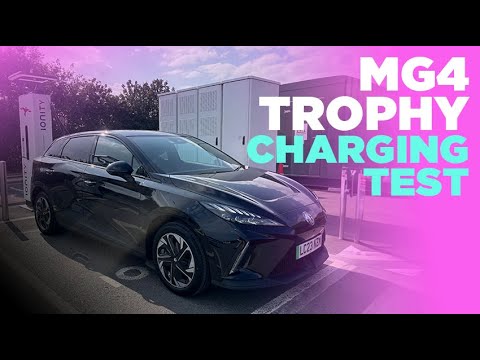 MG4 Trophy DC Ultra Fast Test 10-80% and Trophy vs SE STD Range