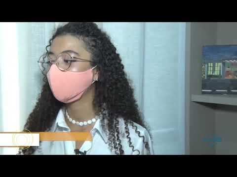 Jovem artista plástica tem a natureza como inspiração 28 01 2022