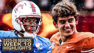 WEEK 10 HIGHLIGHTS from the 2025-26 college football season 🎥 | ESPN College Football