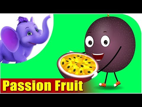Passion Fruit  - Fruit Rhyme in Ultra HD (4K)