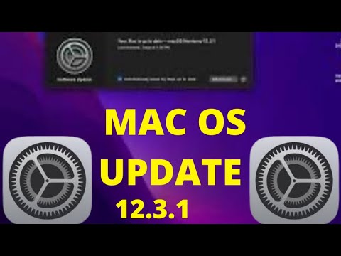Updating to Mac OS Monterey version 12.3.1￼ #mac #OS Update #updatenews #12.3.1