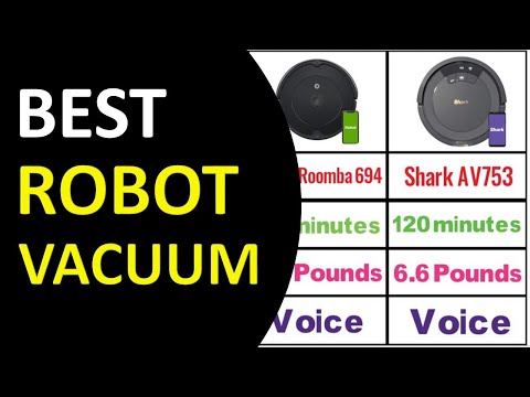 Best Robot Vacuum 2023 | Eufy 11S vs iRobot Roomba 694 vs Shark AV753 Comparison