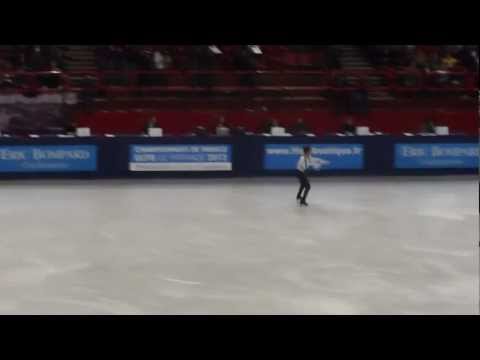 Florent Amodio trophée éric bompard 2012