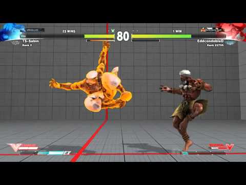 SF5 Blowup #7 - Rashid Scouting that -243LP Blowup [720p/60fps]