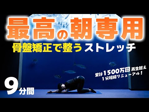 【朝専用】疲れないカラダを作る極上9分ストレッチ！【in四国水族館】