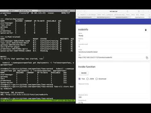 Scale to Zero and Back again on Kubernetes with OpenFaaS