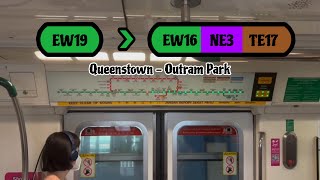 [Retired - 065/066] EWL - C151 PMSM ride from Queenstown - Outram Park