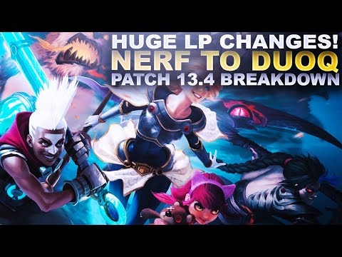 RANKED LP CHANGES ARE HUGE! Patch 13.4 Breakdown | League of Legends