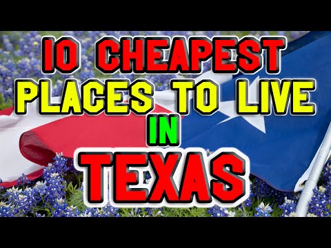 10 Cheapest towns to live in Texas