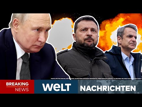 PUTINS KRIEG: Gnadenlos! Staatsbesuch in Odessa! Und plötzlich schlagen Russen-Raketen ein I STREAM