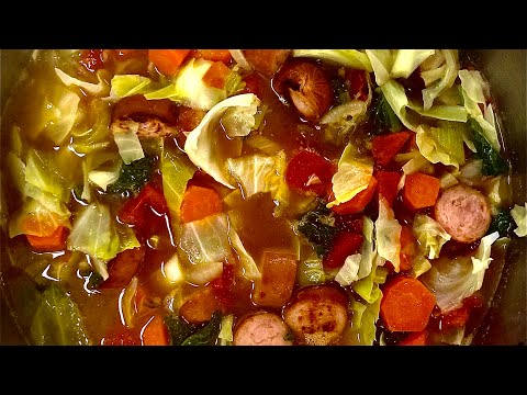 Cabbage soup for the soul! Fresh and Delish!