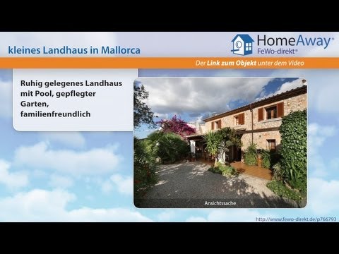 Pollenca/Pollensa: Ruhig gelegenes Landhaus mit Pool, gepflegter Garten - FeWo-direkt.de Video