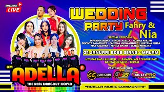 Download lagu 📡🔴 LIVE STREAM OM ADELLA TASYAKURAN PERNIKAHAN FAHRY & NIA BANTAR GEBANG BEKASI mp3