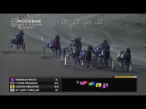 Woodbine, Mohawk Park, November 30, 2019 Race 6