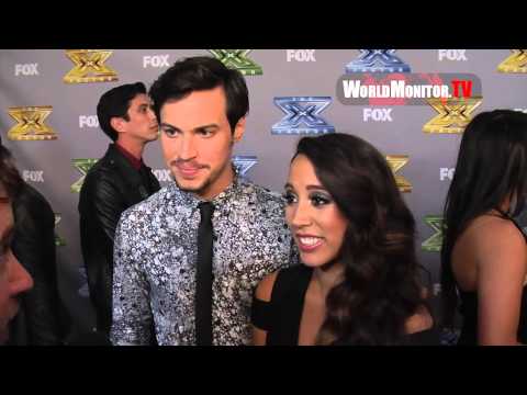 Alex Kinsey, Sierra Deaton aka Alex & Sierra Interview 'The X Factor' Season 3 Finale