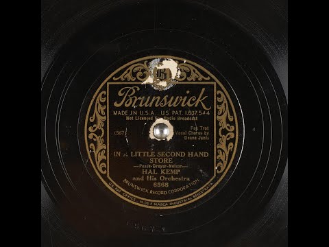 In A Little Second Hand Store - Hal Kemp and His Orchestra (1933)