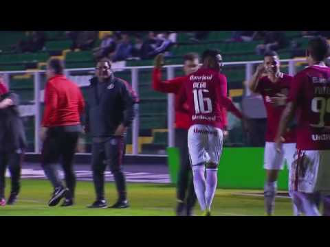 Gol de Diego Figueirense 1 x 2 Internacional Brasileiro Série B 2017