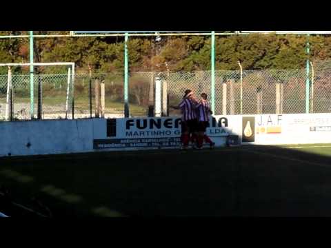 D. Sandinenses 1-2 S. Pedro da Cova  - 2º Golo