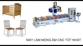 WOODMASTER - MÁY LÀM MỘNG ÂM CNC 10 ĐẦU TỐT NHẤT