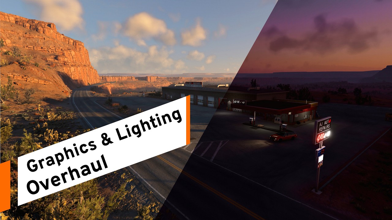BeamNG.drive - Graphics and Lighting Overhaul - YouTube