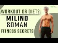 Milind Soman Fitness Secrets | Milind Soman Workout Routine| Watch Video