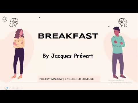 Breakfast by Jacques Prevert