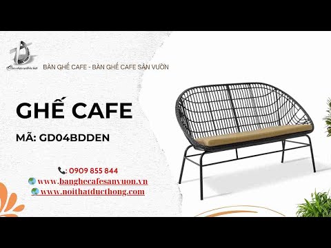 hình ảnh Video giới thiệu sản phẩm Ghế Cafe GD04BDDEN | Nội Thất Đức Thông Dĩ An 71