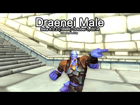 Warlords of Draneor Beta: [Model] Draenei Male Updated