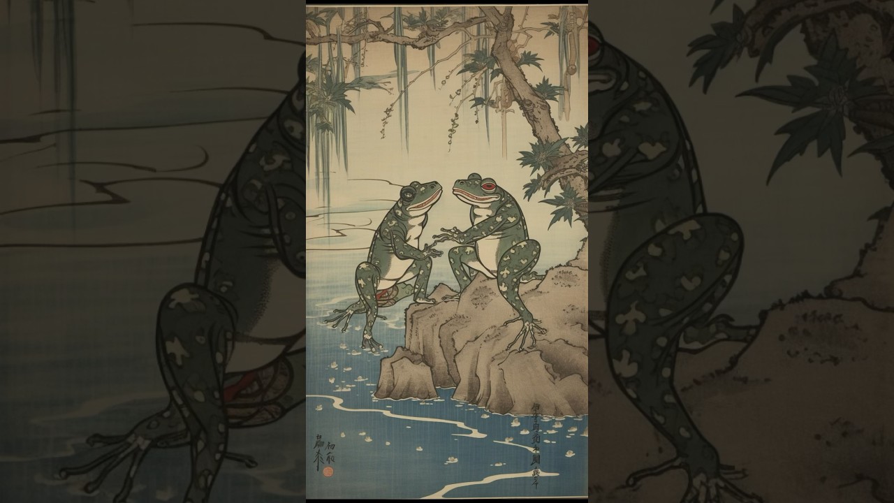 The Tale of The Two Frogs | Mythos Japan