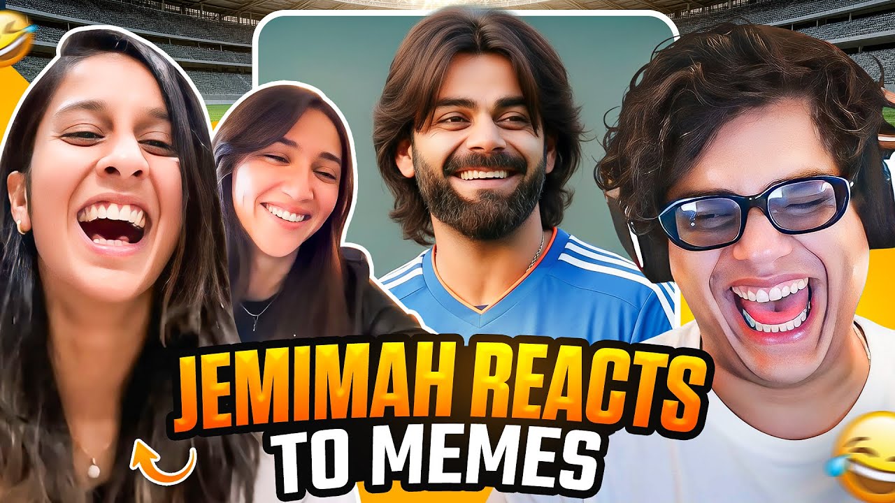 REACTING TO MEMES WITH JEMIMAH RODRIGUES Ft @sahibabalii 