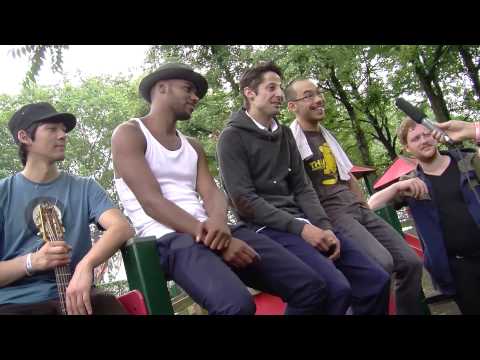 Old Jazzy Beat Mastazz @ Les Ardentes - interview - Solidaris On Tour