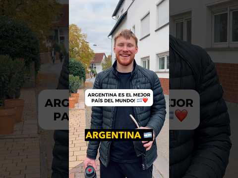 EL ALEMÁN MÁS ARGENTINO QUE VAS A VER! #argentina #alemania #culturaargentina #messi #ezeyanna