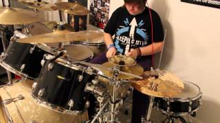 I See Stars- Upside Down Drum Cover