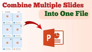 How To Merge (Combine) Multiple Ppt Files Into One In Mobile 2023 | Combine Ppt Files 2023