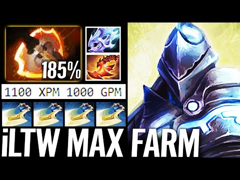 🔥 ILTW Sven Fury!!? 185% Cleave Moonshard + Overwhelming Blink 1K1 GPM WTF Farm Dota 2 Pro Carry
