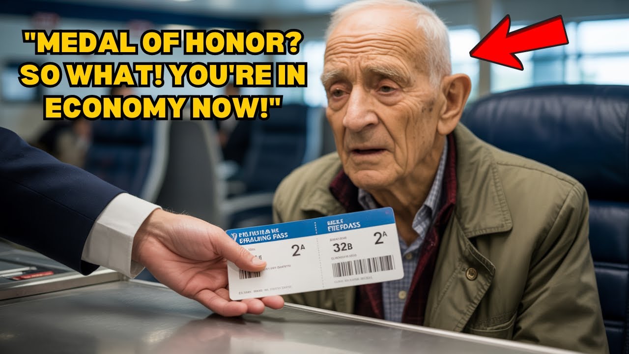 Airline Downgraded a Medal of Honor Recipient—8 Minutes Later, the Airline President Appeared