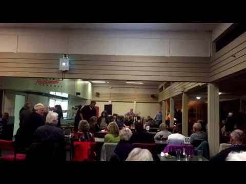 Max McCauley yodelling in Blenheim