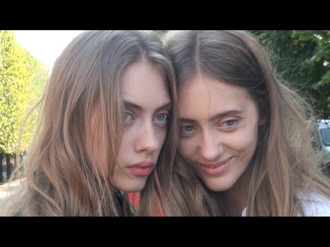 Fashion Week Paris 2015- 2017  ODETTE AND LIA PAVLOVA .