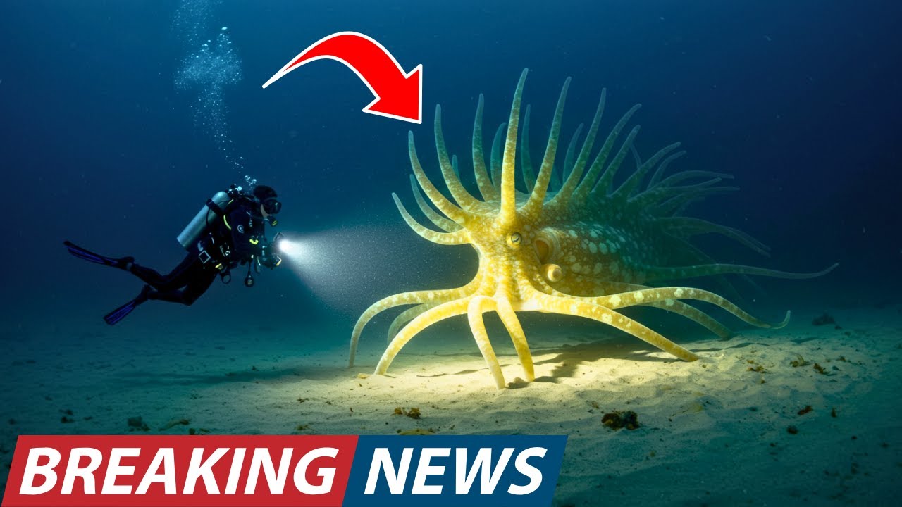 BBC JUST Halted Pacific Expedition After Their Diver Found a Sea Predator That Defies Explanation!