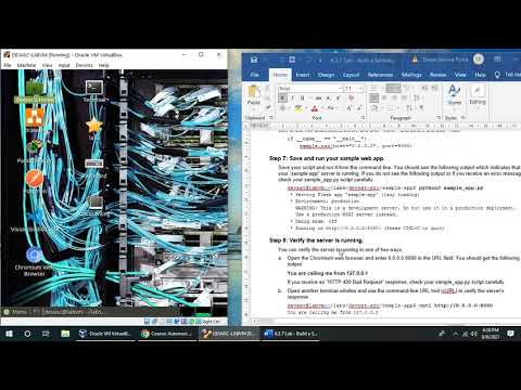 Tutorial DevNet - 6.2.7 Lab - Build a Sample Web App in a Docker Container