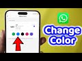 WhatsApp Green Color Change | How to Change WhatsApp Colour Green to Blue in iPhone | Appearance