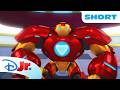 Giant Size Iron Friends Meet Iron Man And His Awesome Friends Disneyjr X MarvelHQ