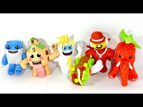 Lots Of STEAL A BRAINROT Plushies Unboxing!