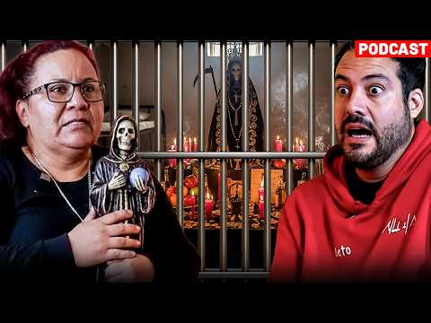 Ramona, la bruja más poderosa de la prisión. Nos  dijo que la santa muerte nos protege