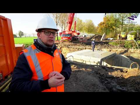 Pompveld Andelsch Broek vlog 3 nieuwe sloten en duikers