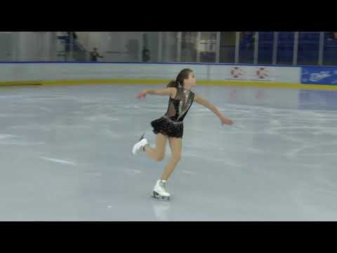 26 Zlata HALAVEICHUK BLR Adv Novice Girls FS XIV MiniEuropa 2018