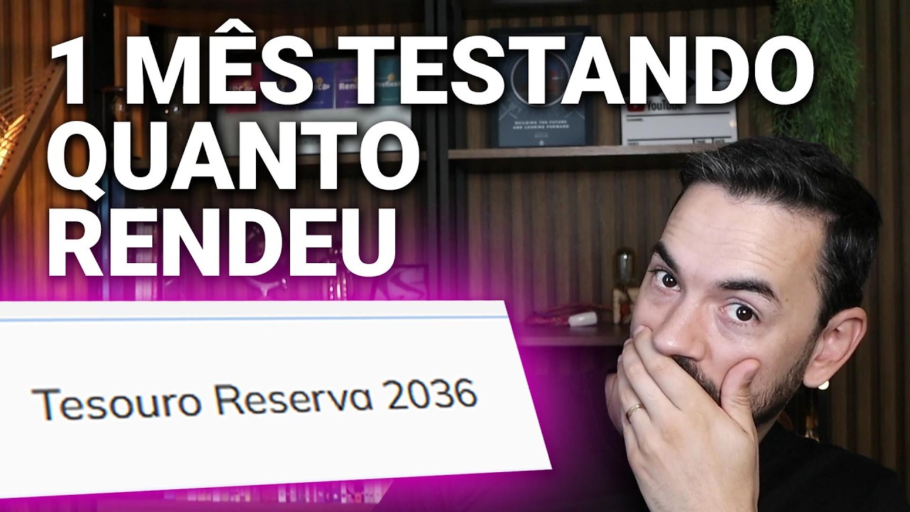 Quanto Rende o Novo Tesouro Reserva? (A Matemática na Tela)